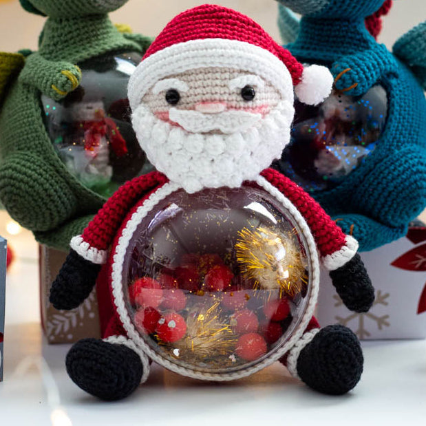 Amigurumi Crochet Santa Claus. Crochet Pattern in PDF