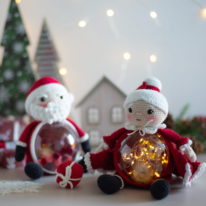 Mrs.Claus – Crochet pattern in PDF for Christmas