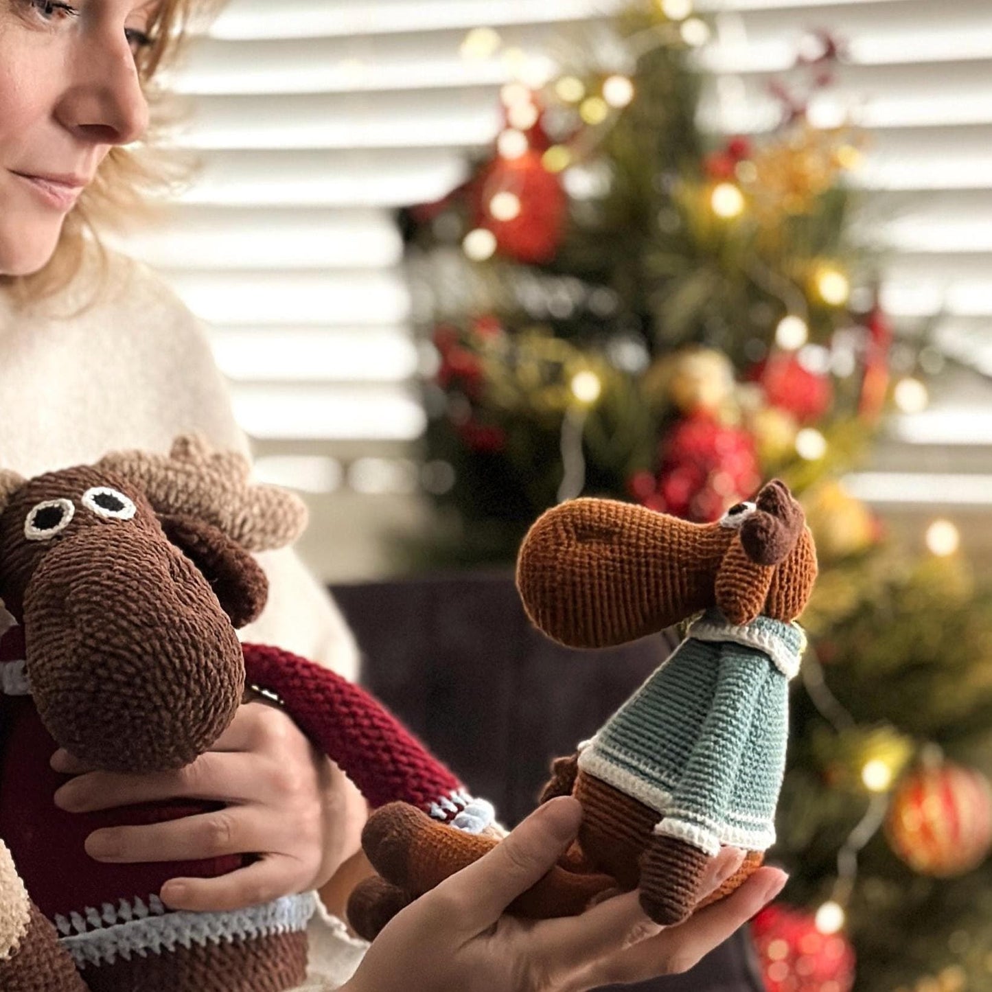 Amigurumi Crochet Moose. Crochet Pattern in PDF