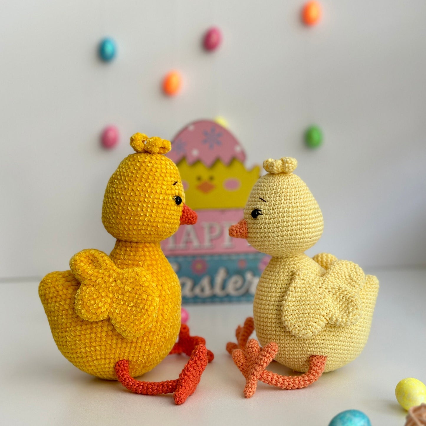 Amigurumi Crochet Chicken. Crochet Pattern in PDF
