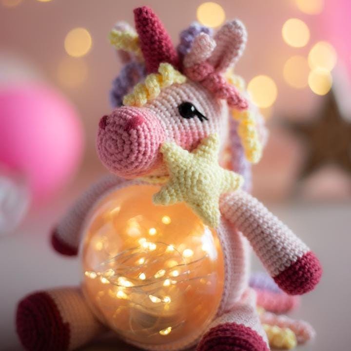 Amigurumi Crochet Horse. Crochet Pattern 3-in-1: Horse, Unicorn & New Year's Horse (PDF)