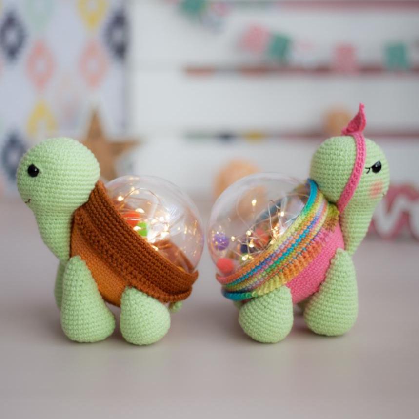 Amigurumi Crochet Turtle. Crochet Pattern in PDF