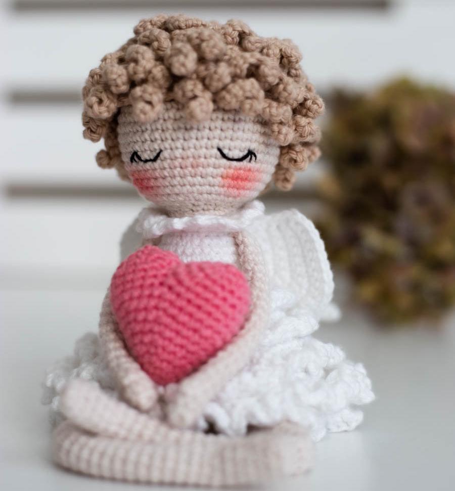 Amigurumi Crochet Angel. Crochet Pattern in PDF