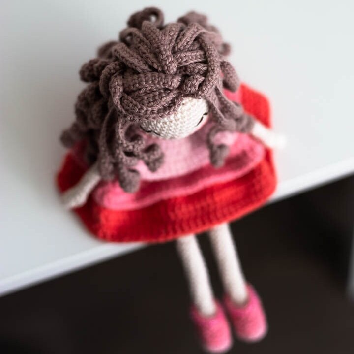 Amigurumi Crochet Doll. Crochet Pattern in PDF
