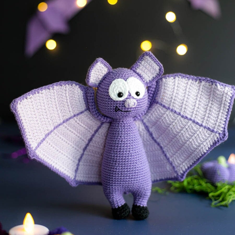 Amigurumi Crochet Halloween Toys - Pumpkin, Wich, Bat, Dracula and  Frankenstein. Crochet Patterns in PDF