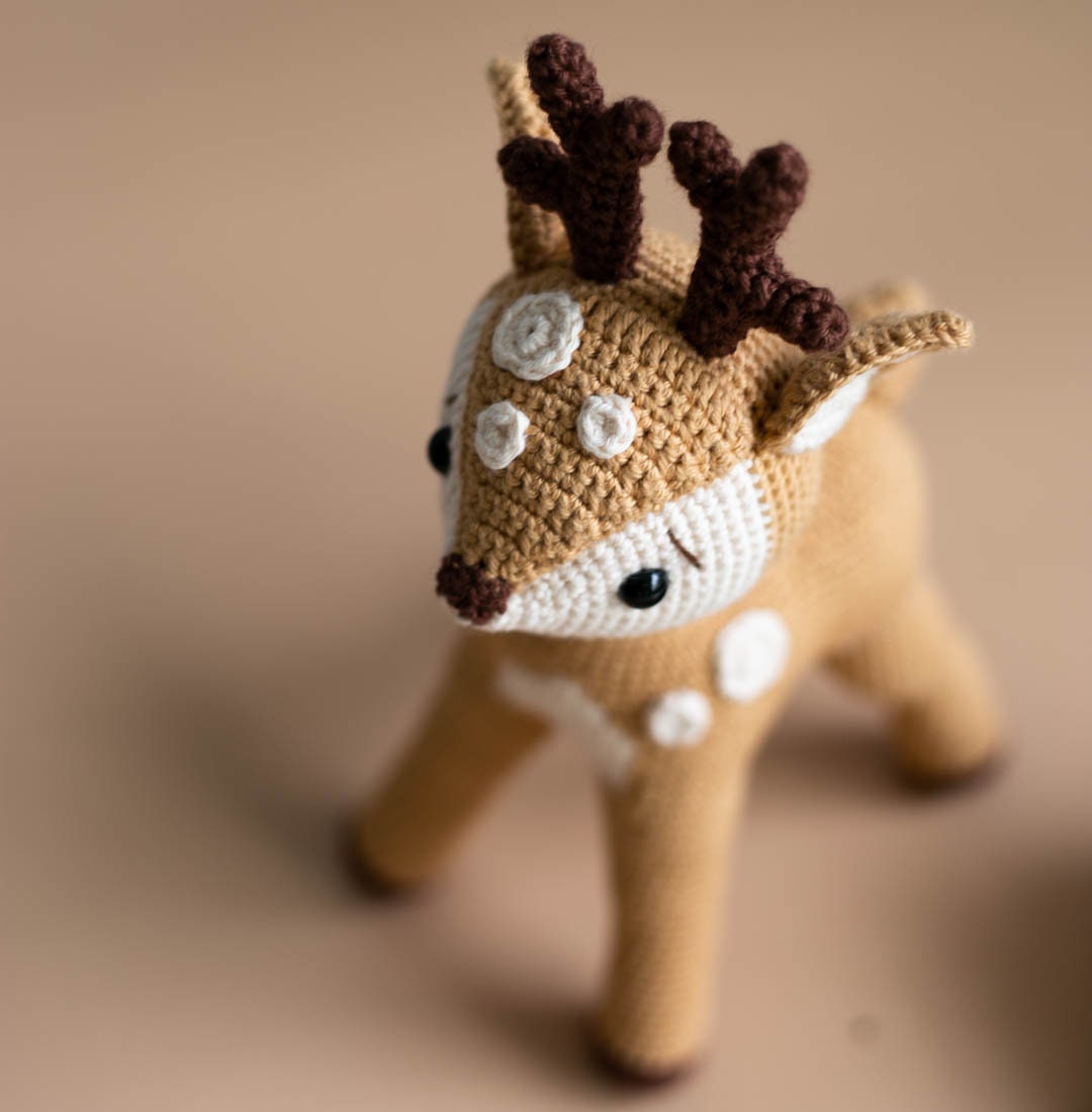 Amigurumi Crochet Fawn. Crochet Pattern in PDF