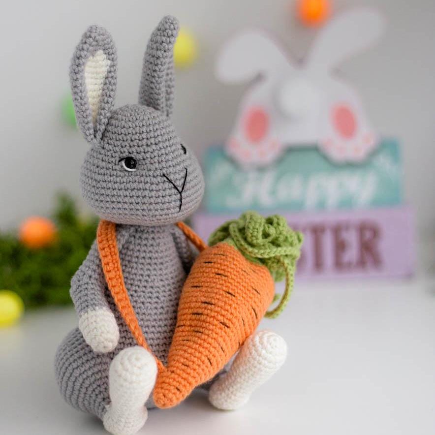 Amigurumi Crochet Easter Bunnies. Crochet Patterns in PDF