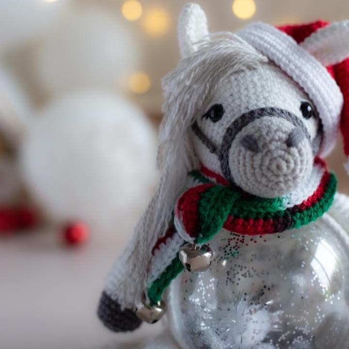 Amigurumi Crochet Horse. Crochet Pattern 3-in-1: Horse, Unicorn & New Year's Horse (PDF)