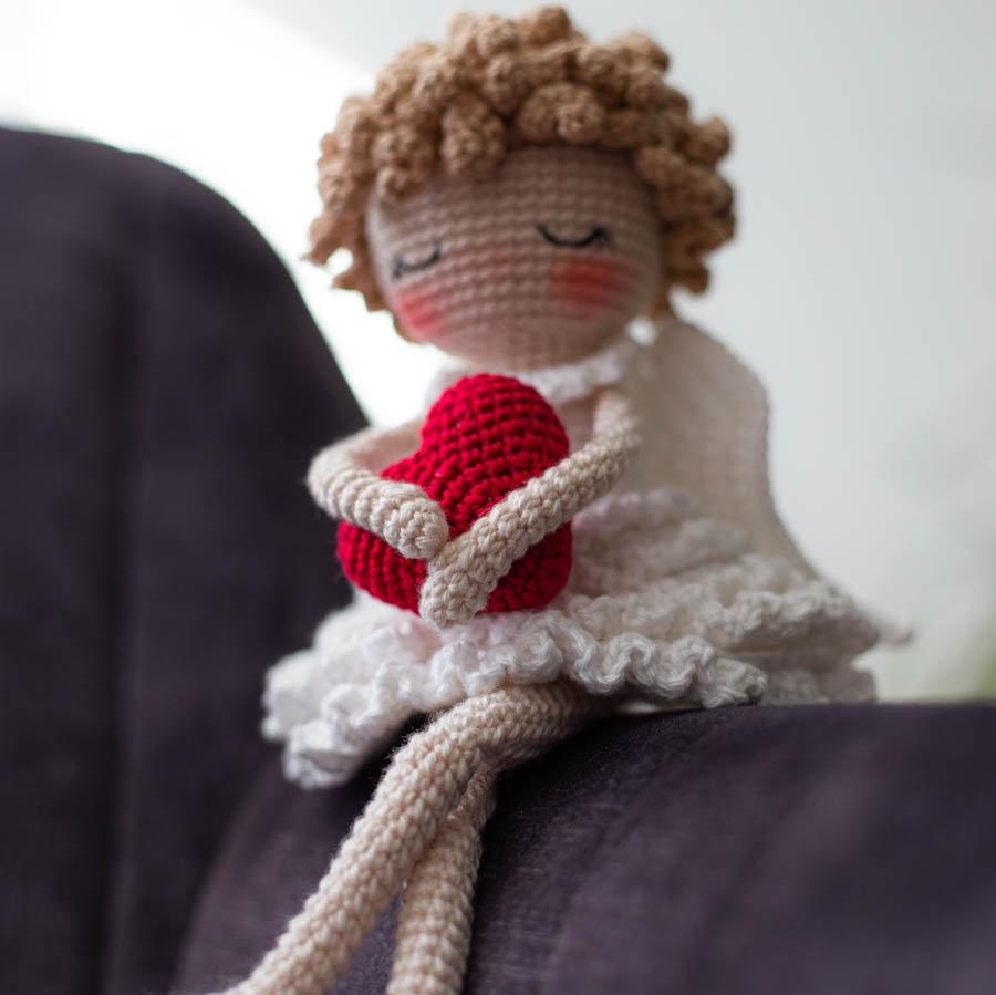 Amigurumi Crochet Angel. Crochet Pattern in PDF