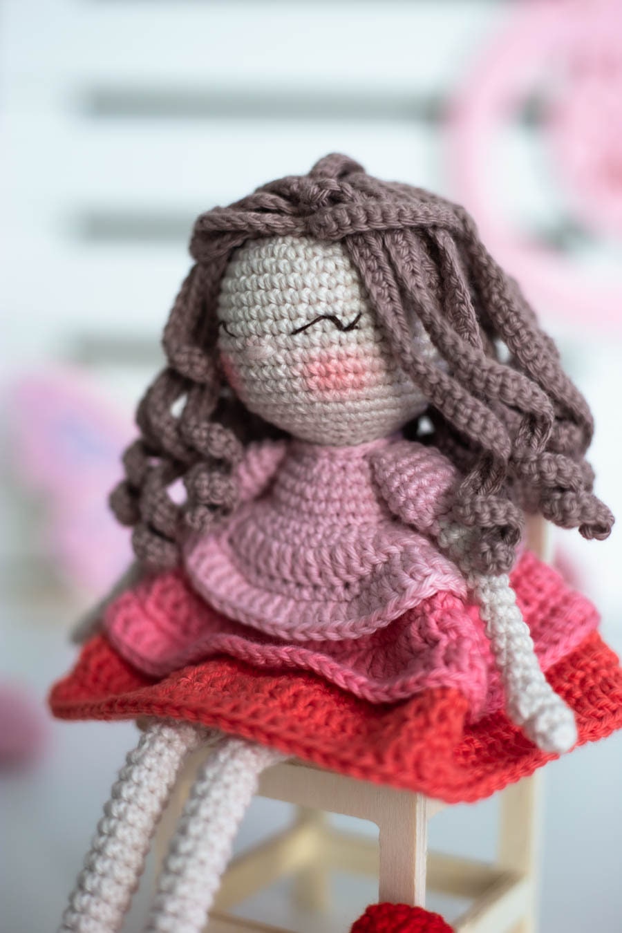 Amigurumi Crochet Doll. Crochet Pattern in PDF