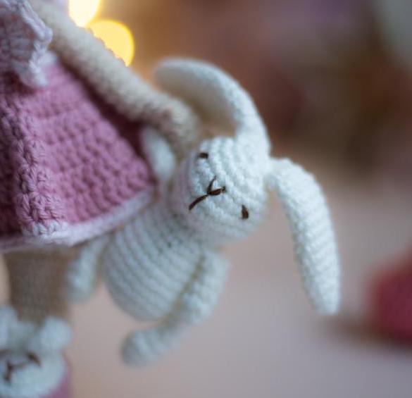 Amigurumi Crochet Bunny. Crochet Pattern in PDF