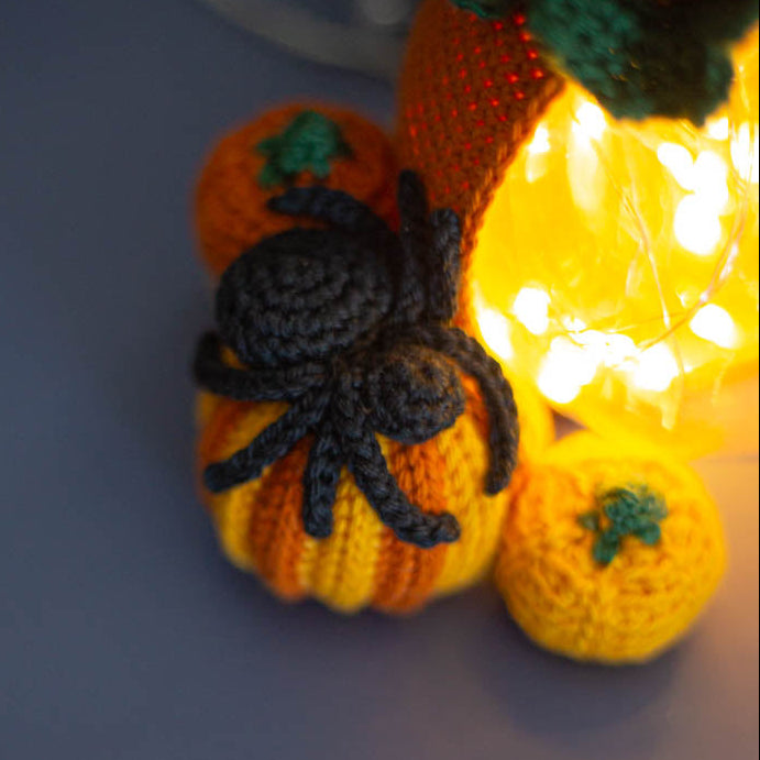 Amigurumi Crochet Halloween Pumpkin. Crochet Halloween Decor. Crochet Pattern in PDF
