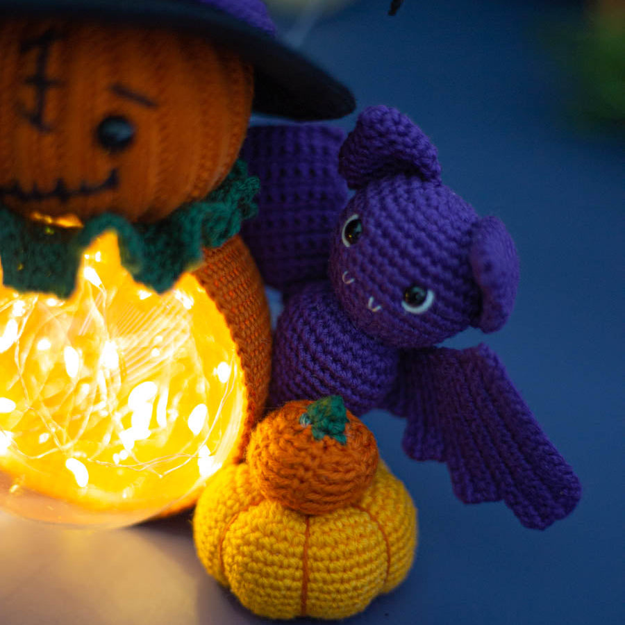 Amigurumi Crochet Halloween Pumpkin. Crochet Halloween Decor. Crochet Pattern in PDF