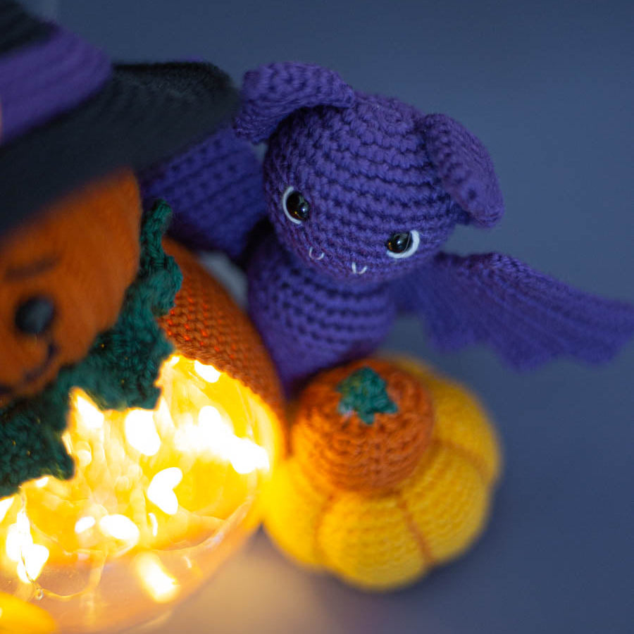 Amigurumi Crochet Halloween Pumpkin. Crochet Halloween Decor. Crochet Pattern in PDF