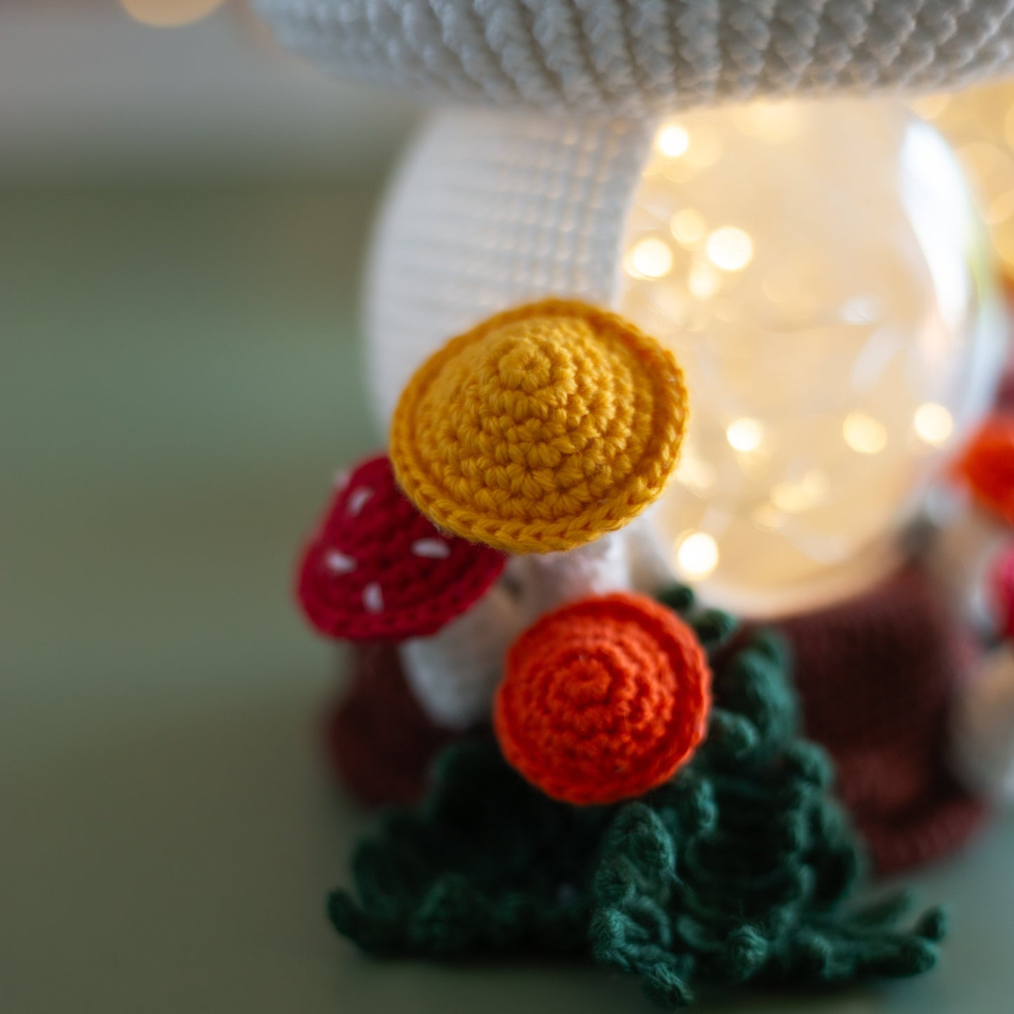 Amigurumi crochet Mushroom. Crochet Amanita pattern.