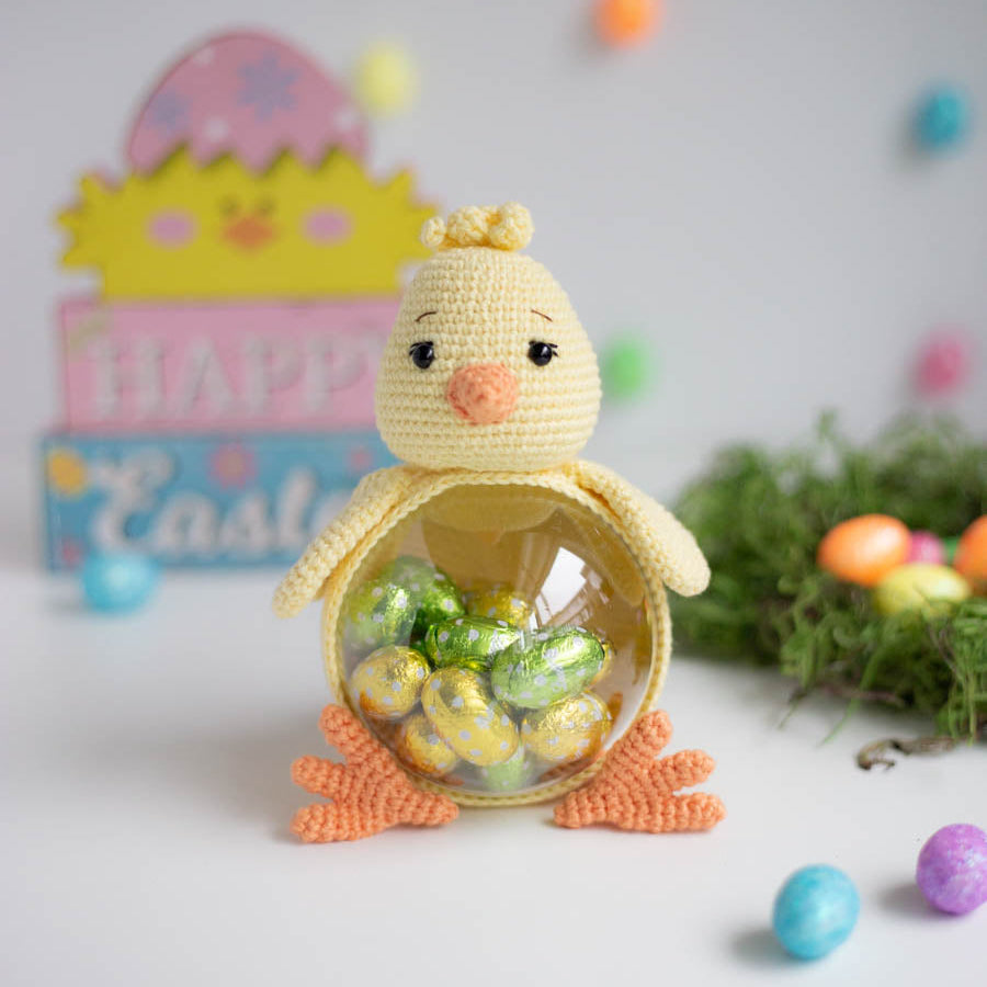 Amigurumi Crochet Easter Bunny, Sheep and Chicken. Crochet patterns in PDF