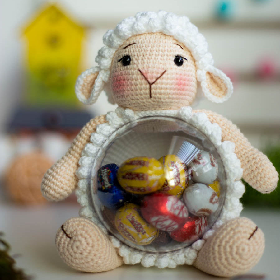 Amigurumi Crochet Easter Sheep. Crochet Pattern in PDF