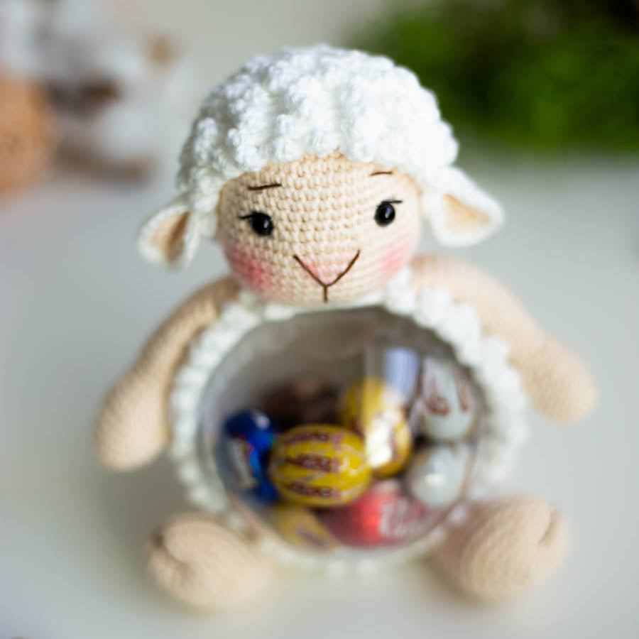 Amigurumi Crochet Easter Sheep. Crochet Pattern in PDF