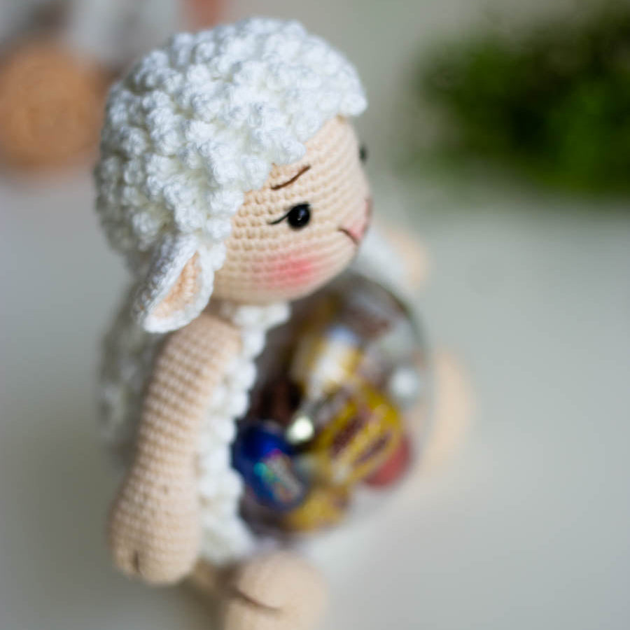 Amigurumi Crochet Easter Sheep. Crochet Pattern in PDF