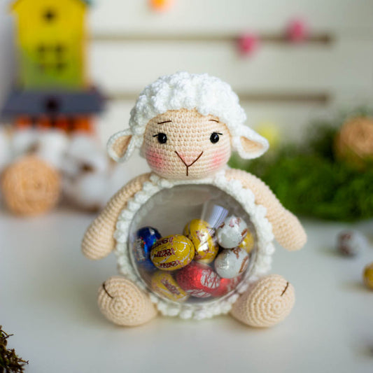 Amigurumi Crochet Easter Sheep. Crochet Pattern in PDF