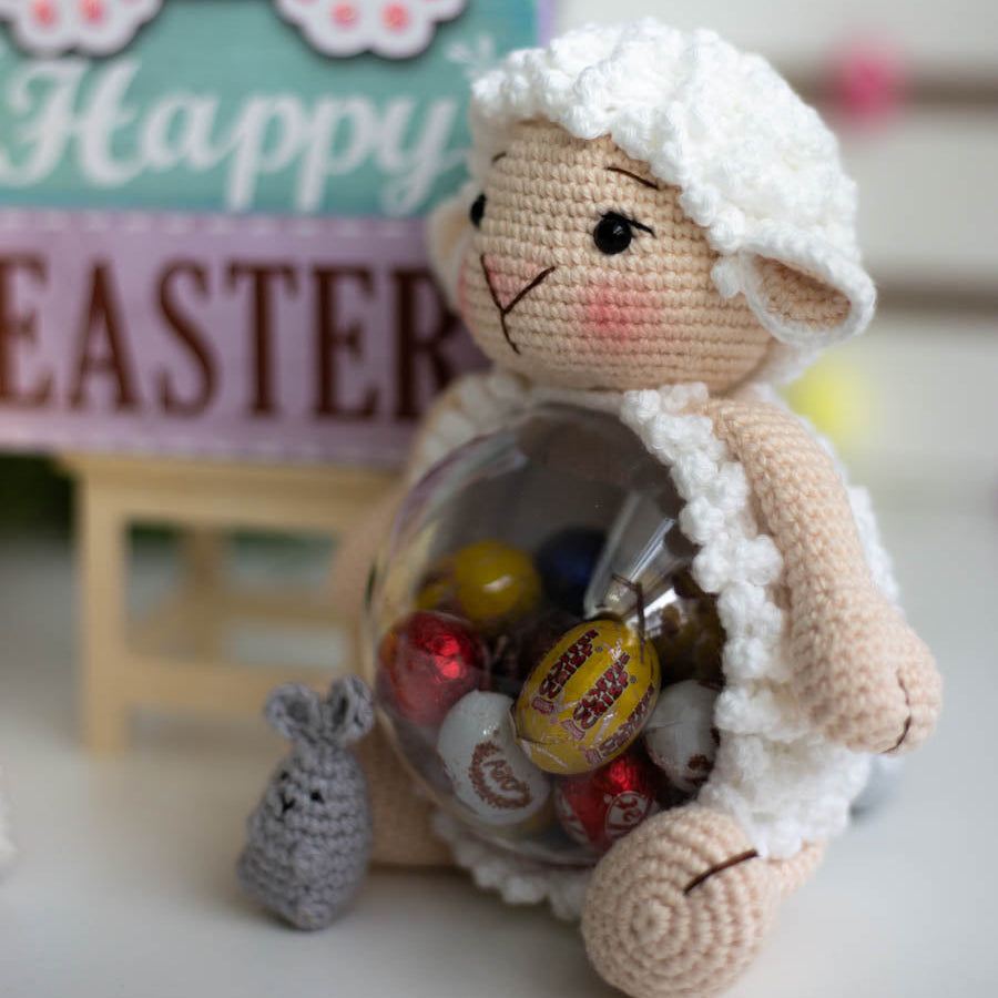 Amigurumi Crochet Easter Sheep. Crochet Pattern in PDF