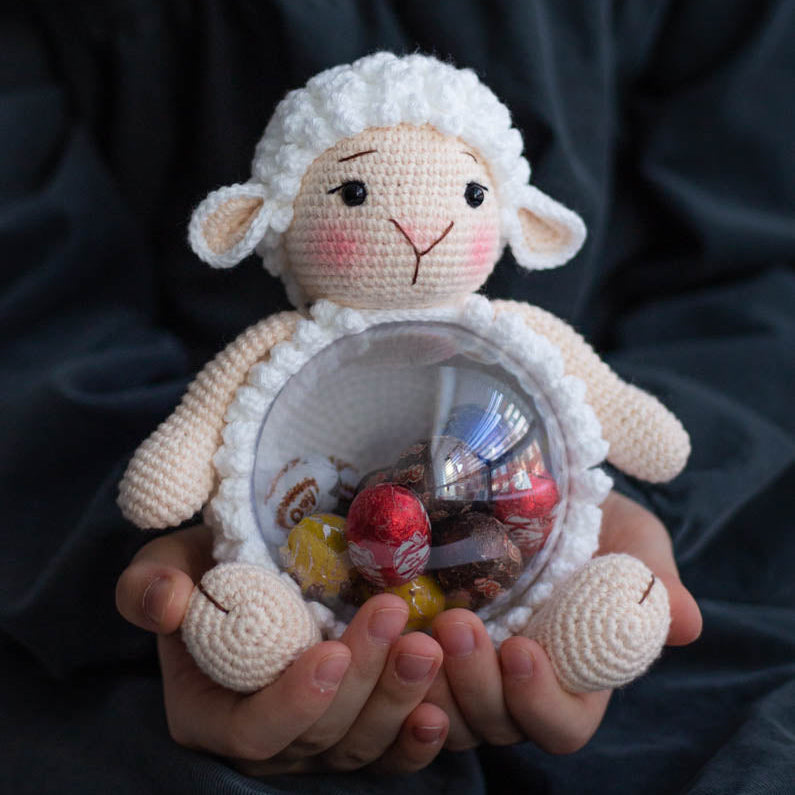 Amigurumi Crochet Easter Sheep. Crochet Pattern in PDF