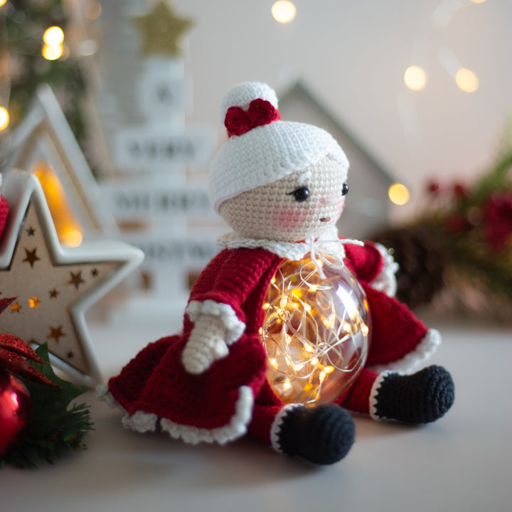 Mrs.Claus – Crochet pattern in PDF for Christmas