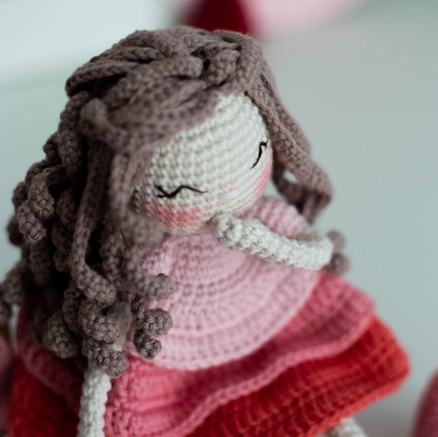 Amigurumi Crochet Doll. Crochet Pattern in PDF