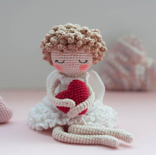 Amigurumi Crochet Angel. Crochet Pattern in PDF
