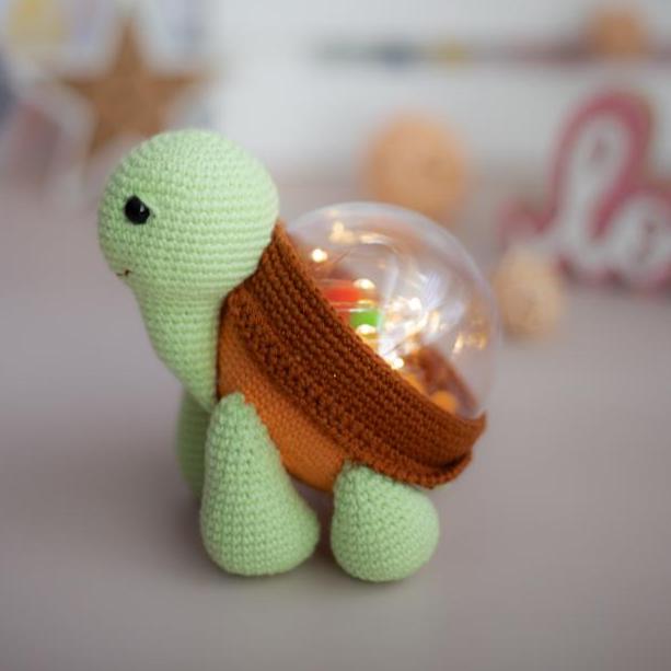 Amigurumi Crochet Turtle. Crochet Pattern in PDF