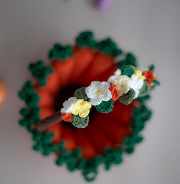 Amigurumi Crochet Easter Carrot Basket. Crochet Pattern in PDF